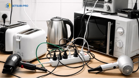 電気の使いすぎによる過負荷